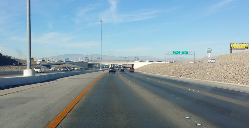 Driver Killed in Rear-End Collision on Las Vegas Freeway