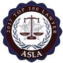 ASLA | 2017 Top 100 Lawyer